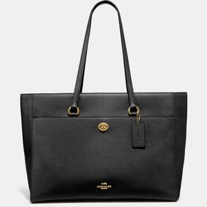 🖤 Authentic Coach Crossgrain Leather Folio Tote 🖤
